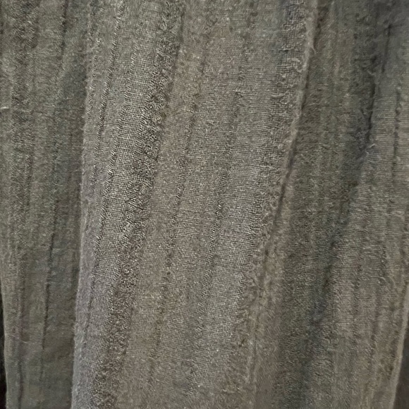 REFORMATION Tomato Off Shoulder Linen Top Crop Blouse Black Womens Size XS - Picture 11 of 12